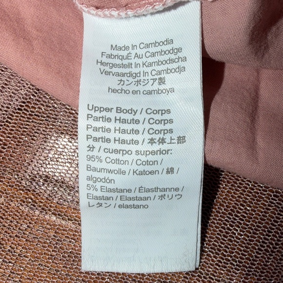 Crewcuts JCrew Tulle long sleeve layered dress, pink, size 5 - Picture 7 of 9